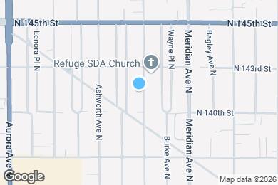 Map image of the property - 14025 Wallingford Ave N