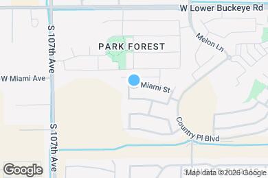 Map image of the property - 10425 W Miami St