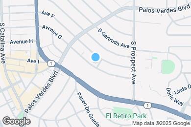 Map image of the property - 425 Avenue G Ave