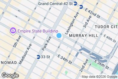 Map image of the property - 127 E 36th St