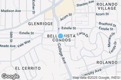 Map image of the property - 4435 College Ave