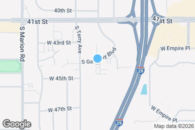 Map image of the property - 3600 S Gateway Blvd