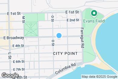 Map image of the property - 895 E Broadway