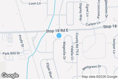 Map image of the property - 1615 Blue Grass Pkwy