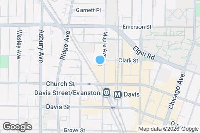 Map image of the property - 1720 Maple Ave
