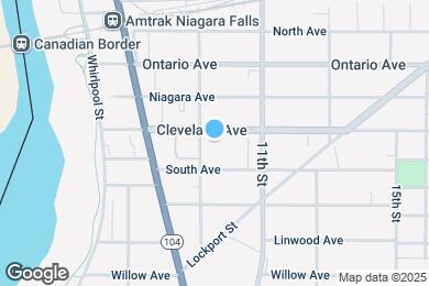Map image of the property - 1011 Cleveland Ave