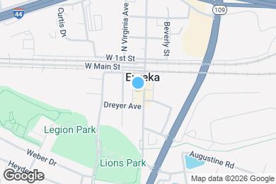 Map image of the property - 125 S Central Ave