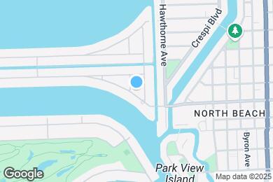 Map image of the property - 1225 S Biscayne Point Rd
