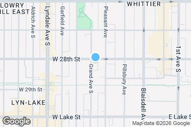 Map image of the property - 2805 Grand Ave S