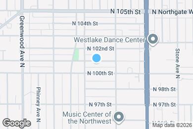 Map image of the property - 725 N 101st St
