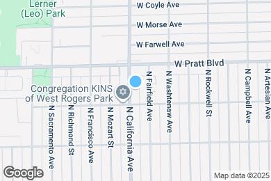 Map image of the property - 2754 W North Shore Ave