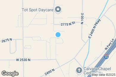 Map image of the property - 2630 N 175 W