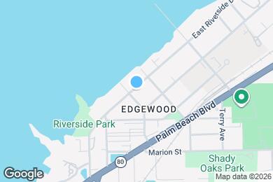 Map image of the property - 3214 E Riverside Dr