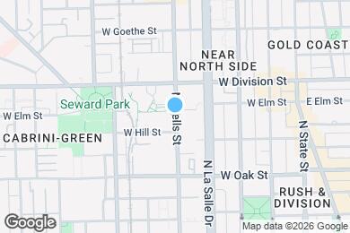 Map image of the property - 1120 N Wells St