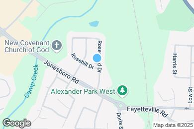 Map image of the property - 505 Rosehill Dr