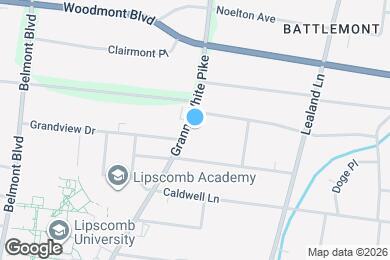 Map image of the property - 3834 Granny White Pike