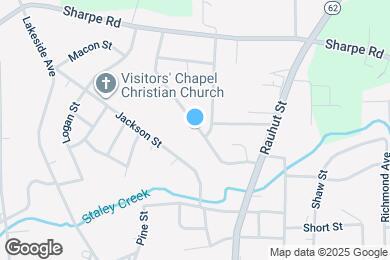 Map image of the property - 1208 Westmoreland Dr