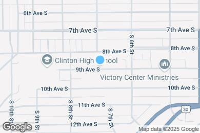 Map image of the property - 704 9th Ave S