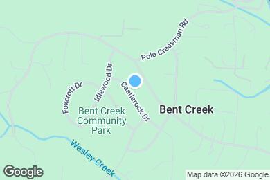 Map image of the property - 113 Castlerock Dr