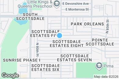 Map image of the property - 8144 E Indianola Ave