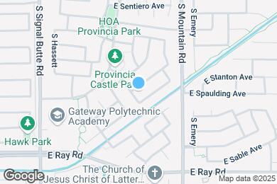 Map image of the property - 11051 E Serafina Ave