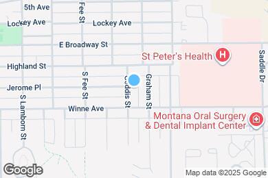 Map image of the property - 301 Geddis St