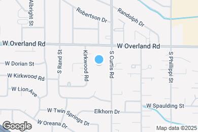 Map image of the property - Curtis Meadow