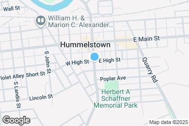 Map image of the property - 103 S Hanover St