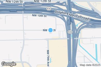 Map image of the property - 7991 NW 7th St