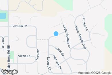 Map image of the property - 185 Locust Dr