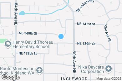 Map image of the property - 8808 NE 139th St