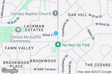 Map image of the property - 15105 W 82nd Ter