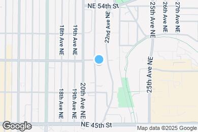 Map image of the property - 4760 21st Ave NE