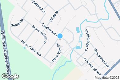 Map image of the property - 285 Creekwood Ave