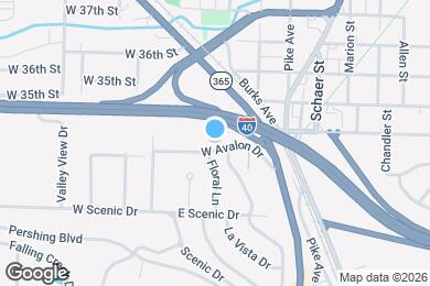 Map image of the property - 3 W Avalon Dr