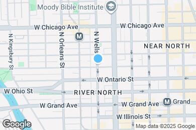 Map image of the property - 659 N Wells St