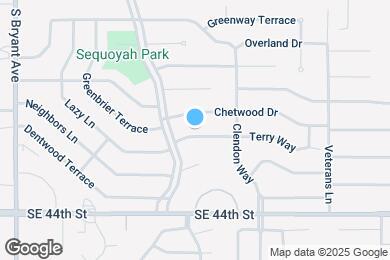 Map image of the property - 3501 Terry Way