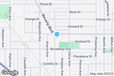 Map image of the property - 6014 Hoover Ave