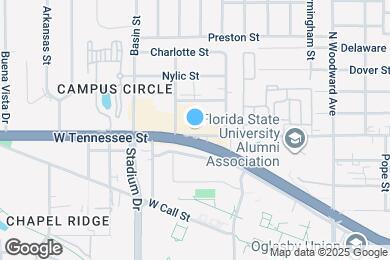 Map image of the property - 1308 W Brevard St