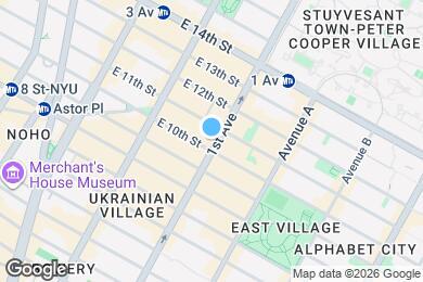 Map image of the property - 167 First Avenue