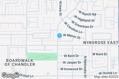 Map image of the property - 570 W Myrna Ln