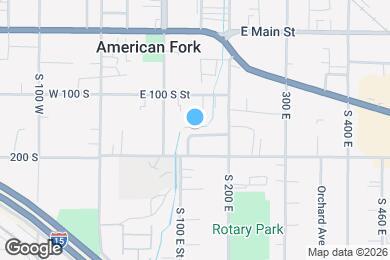 Map image of the property - 153 E 160 S