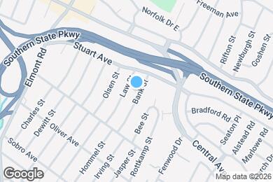 Map image of the property - 69 Bank St