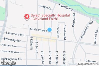 Map image of the property - 12622 Mount Overlook Ave