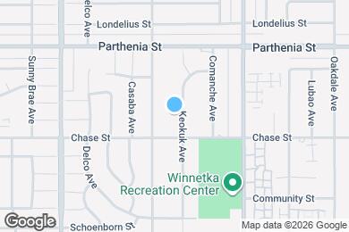 Map image of the property - 8529 Keokuk Ave