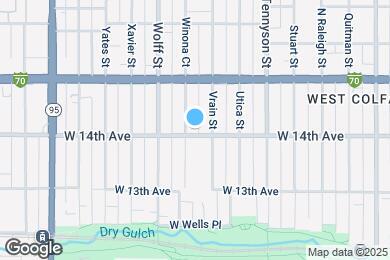 Map image of the property - 1406 Winona Ct