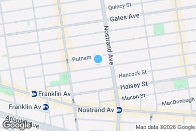 Map image of the property - 153 Jefferson Ave