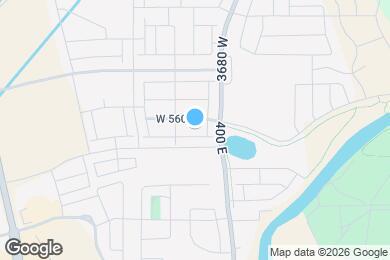 Map image of the property - 3760 W 510 N