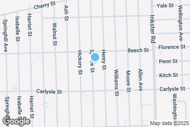 Map image of the property - 3567 Spruce St