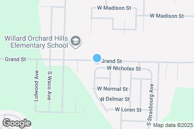 Map image of the property - 4475 W Nicholas St